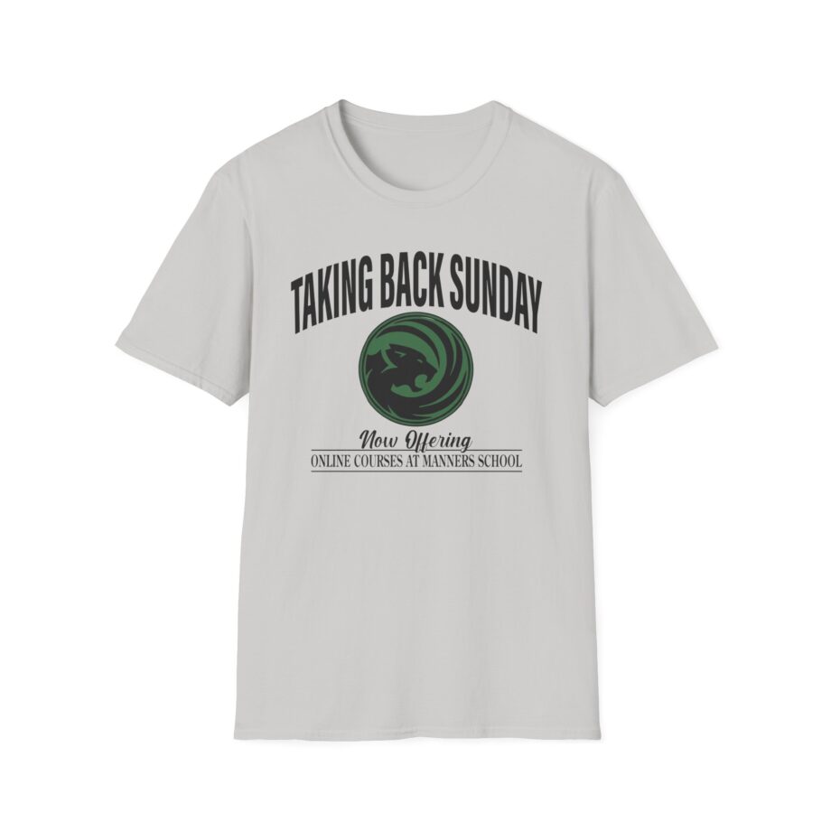 Taking Back Sunday Manners School Unisex Softstyle T-shirt