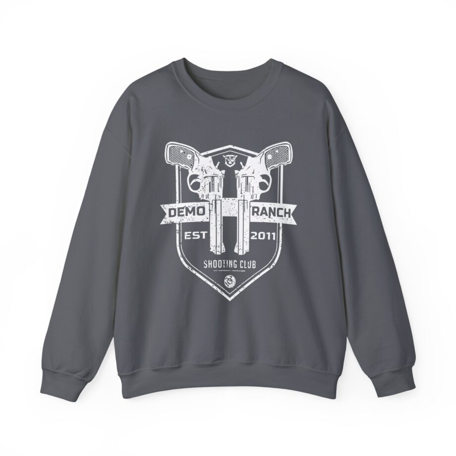 Demo Ranch Shooting Club Pocket Unisex Heavy Blend Crewneck Sweatshirt