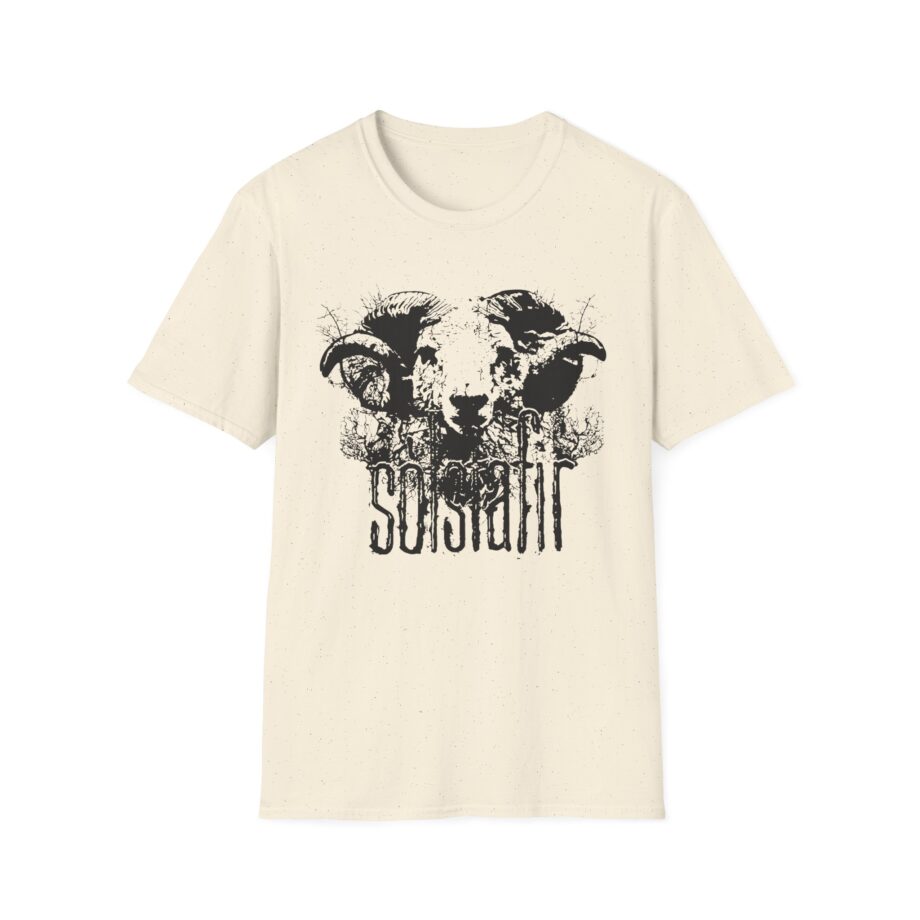 Solstafir Ram Olive Unisex Softstyle T-Shirt