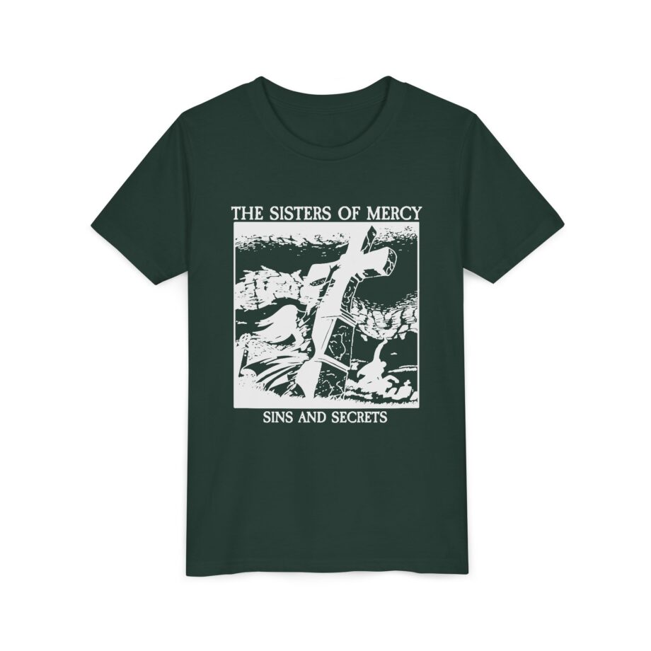 The Sisters Of Mercy Sins And Secrets Youth Short Sleeve Tee