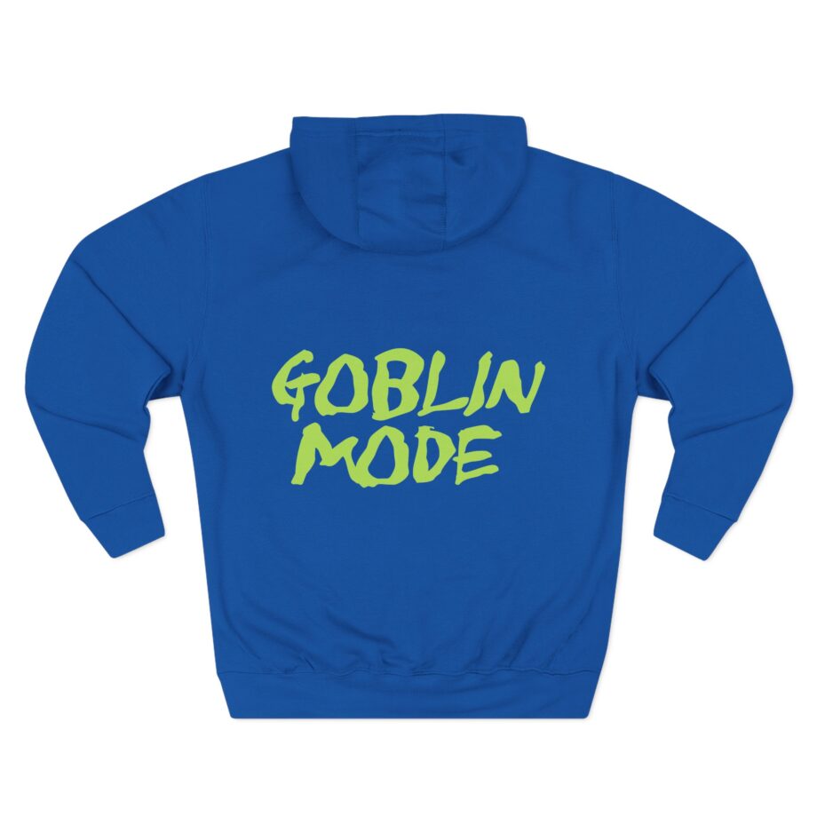 Nekrogoblikon Goblin Mode Three-Panel Fleece Hoodie