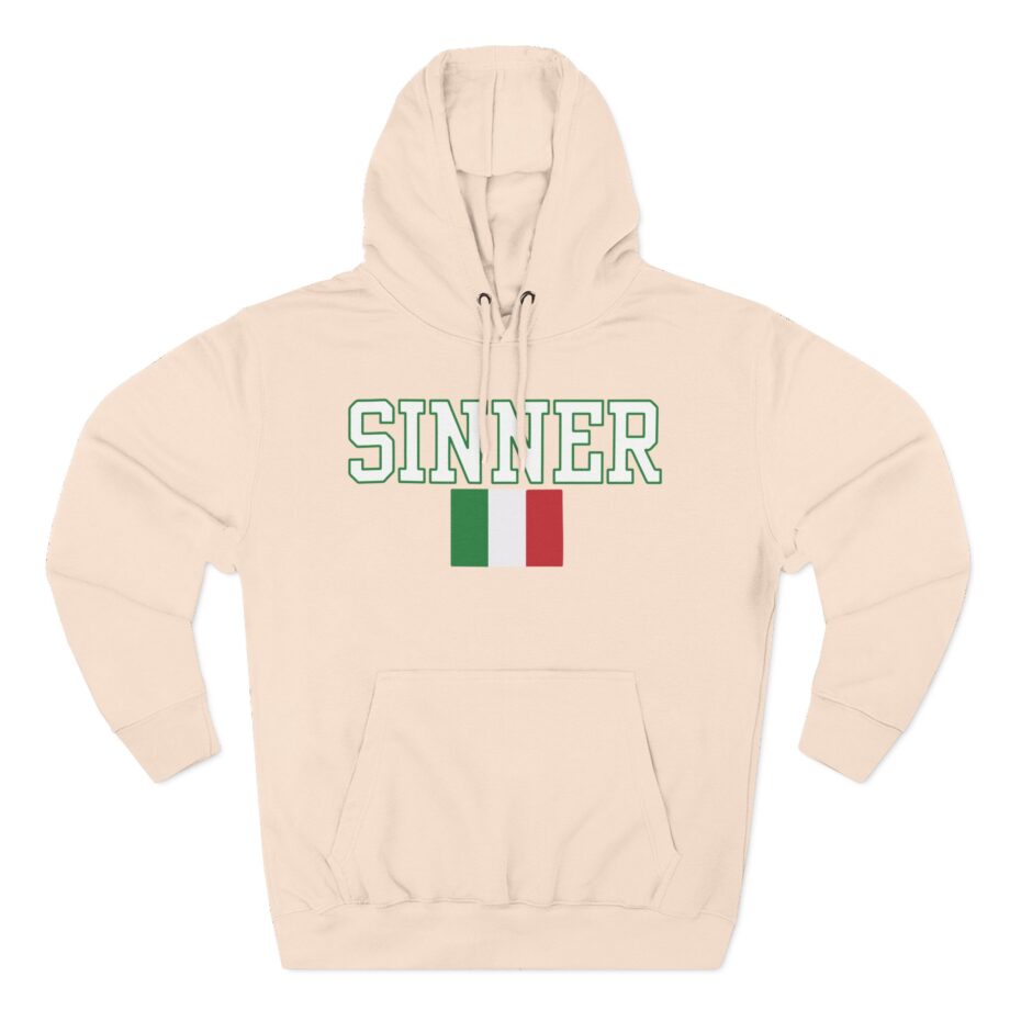 Jannik Sinner Three-Panel Fleece Hoodie