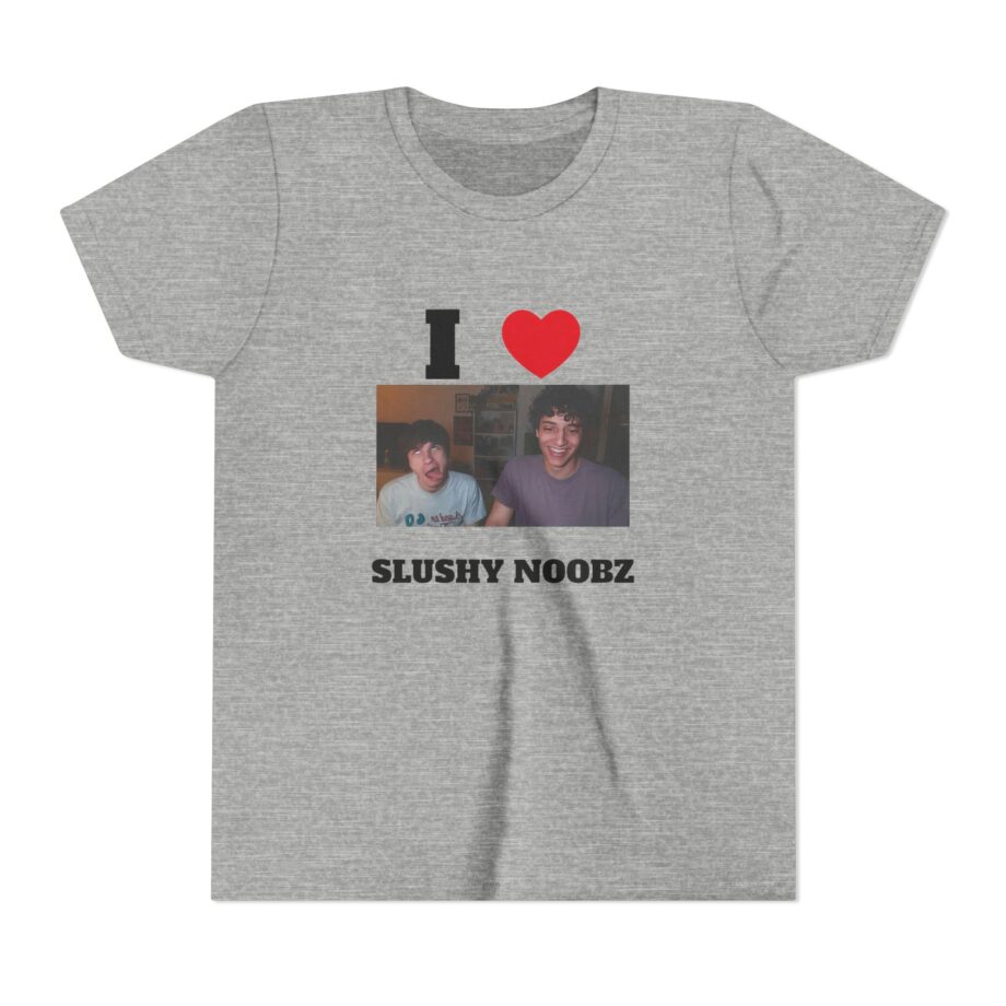 I Heart Slushy Noobz Youth Short Sleeve Tee