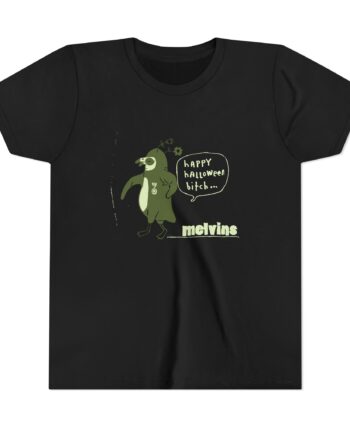 Melvins Happy Halloween Bitch Youth Short Sleeve Tee