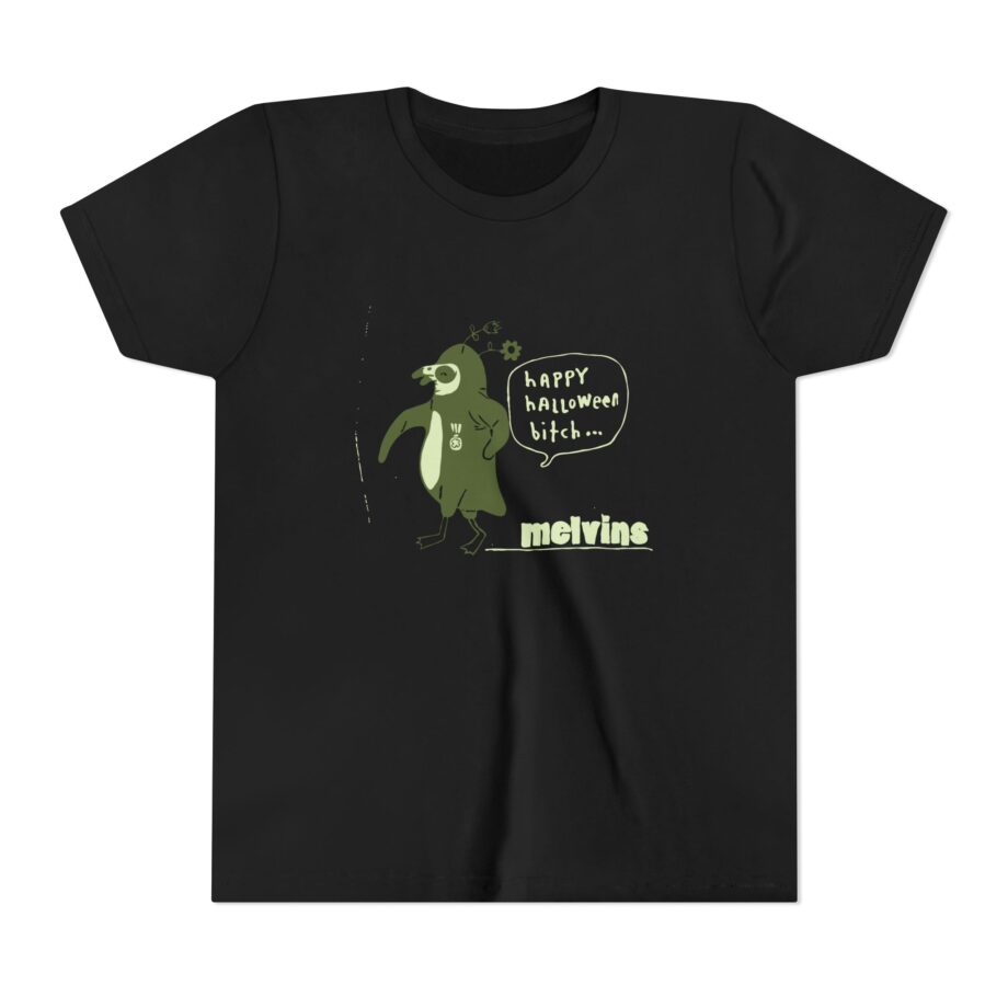 Melvins Happy Halloween Bitch Youth Short Sleeve Tee