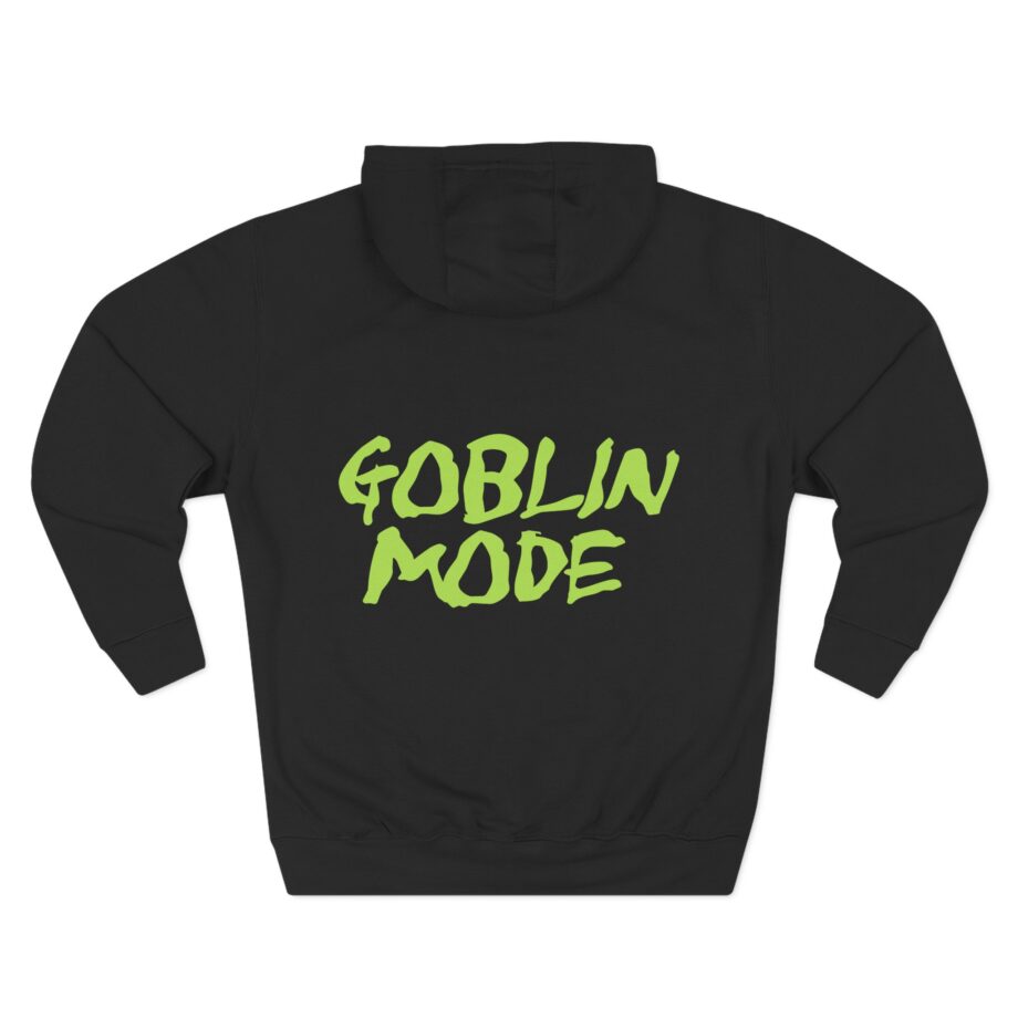 Nekrogoblikon Goblin Mode Three-Panel Fleece Hoodie