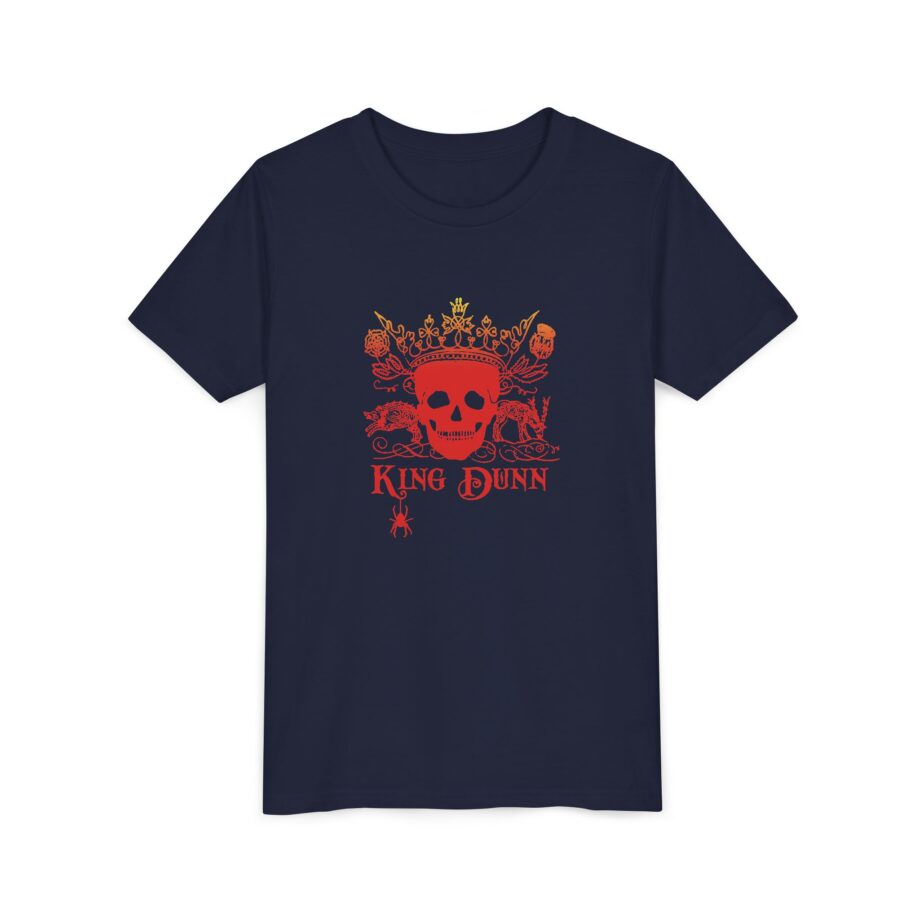 Melvins King Dunn Crown Skull Youth Short Sleeve Tee