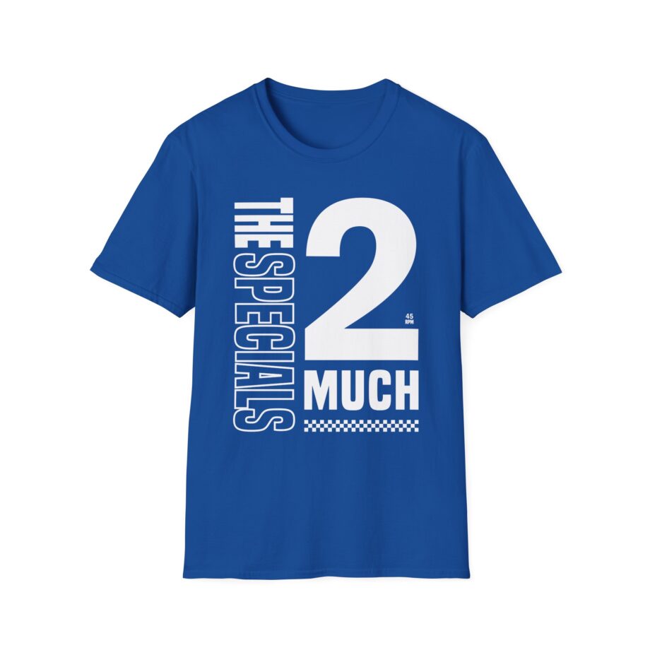The Specials 2 Much 2 Young Unisex Softstyle T-Shirt