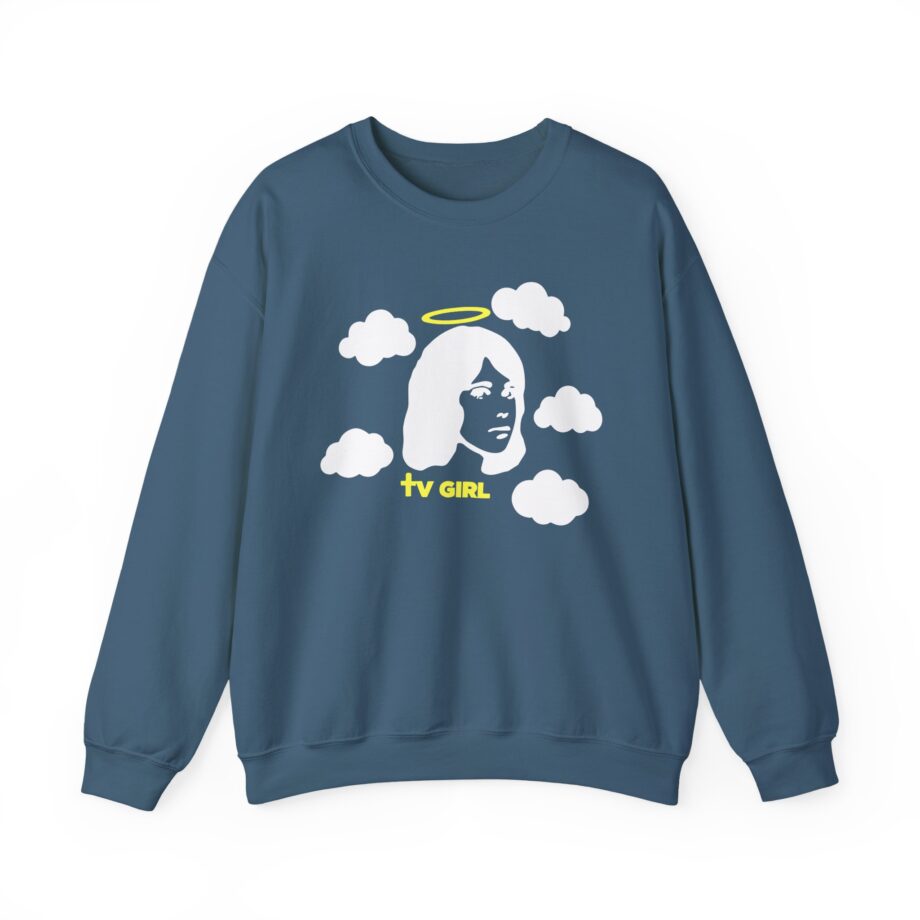 Tv Girl Unisex Heavy Blend Crewneck Sweatshirt