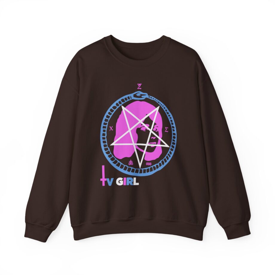 Tv Girl Unisex Heavy Blend Crewneck Sweatshirt