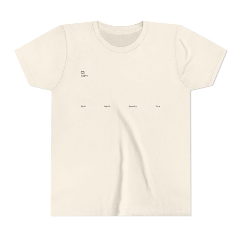 Wave to Earth 0.03 NA Tour Youth Short Sleeve Tee