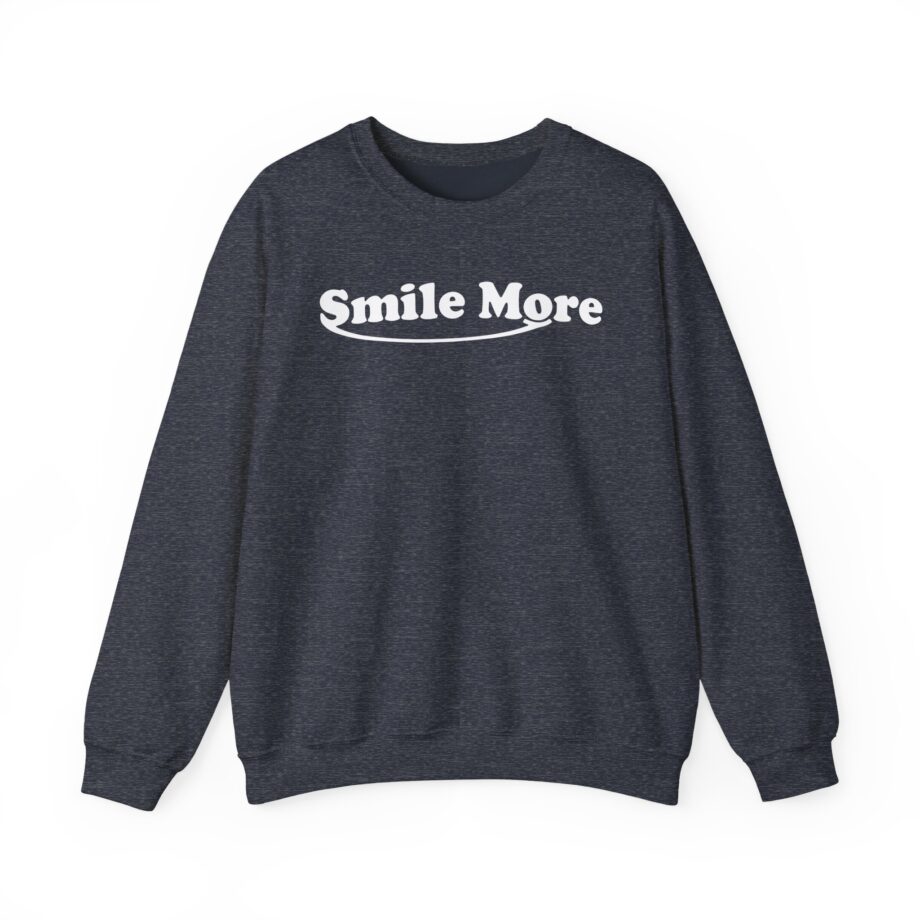 Roman Atwood Smile More Unisex Heavy Blend Crewneck Sweatshirt