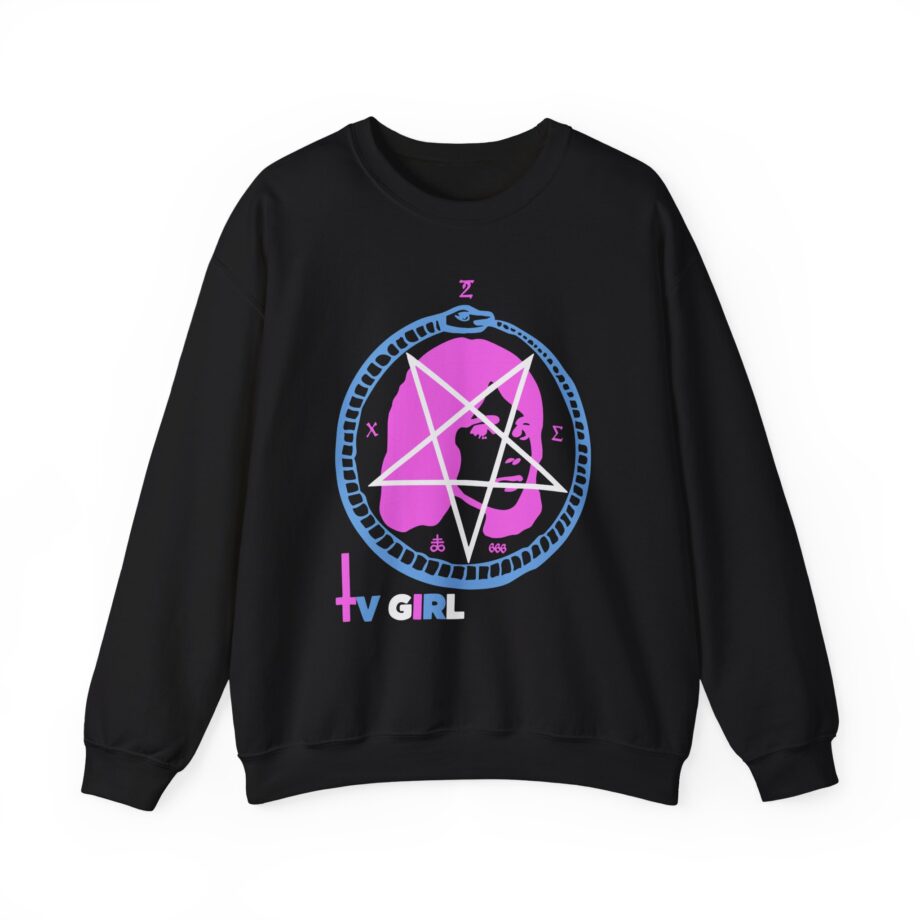 Tv Girl Unisex Heavy Blend Crewneck Sweatshirt