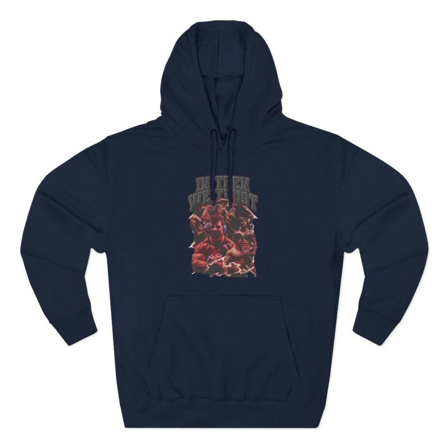 Tren Twins In Tren We Trust Three-Panel Fleece Hoodie
