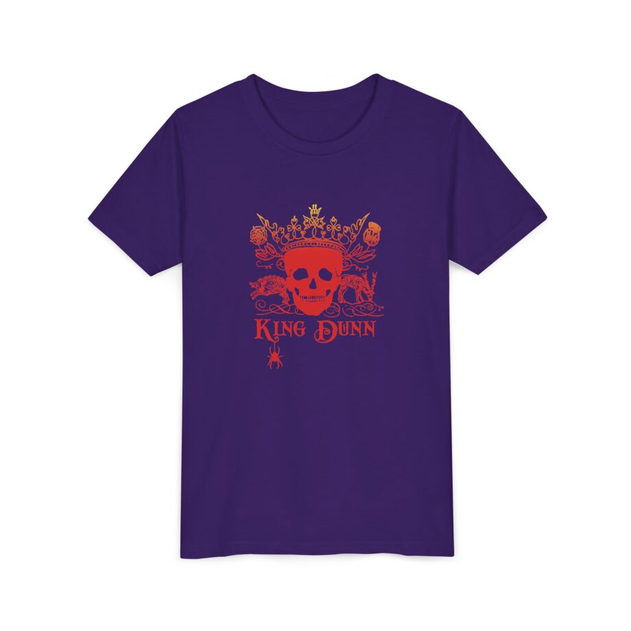 Melvins King Dunn Crown Skull Youth Short Sleeve Tee