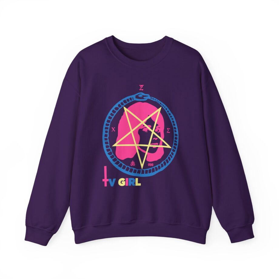 Tv Girl Unisex Heavy Blend Crewneck Sweatshirt