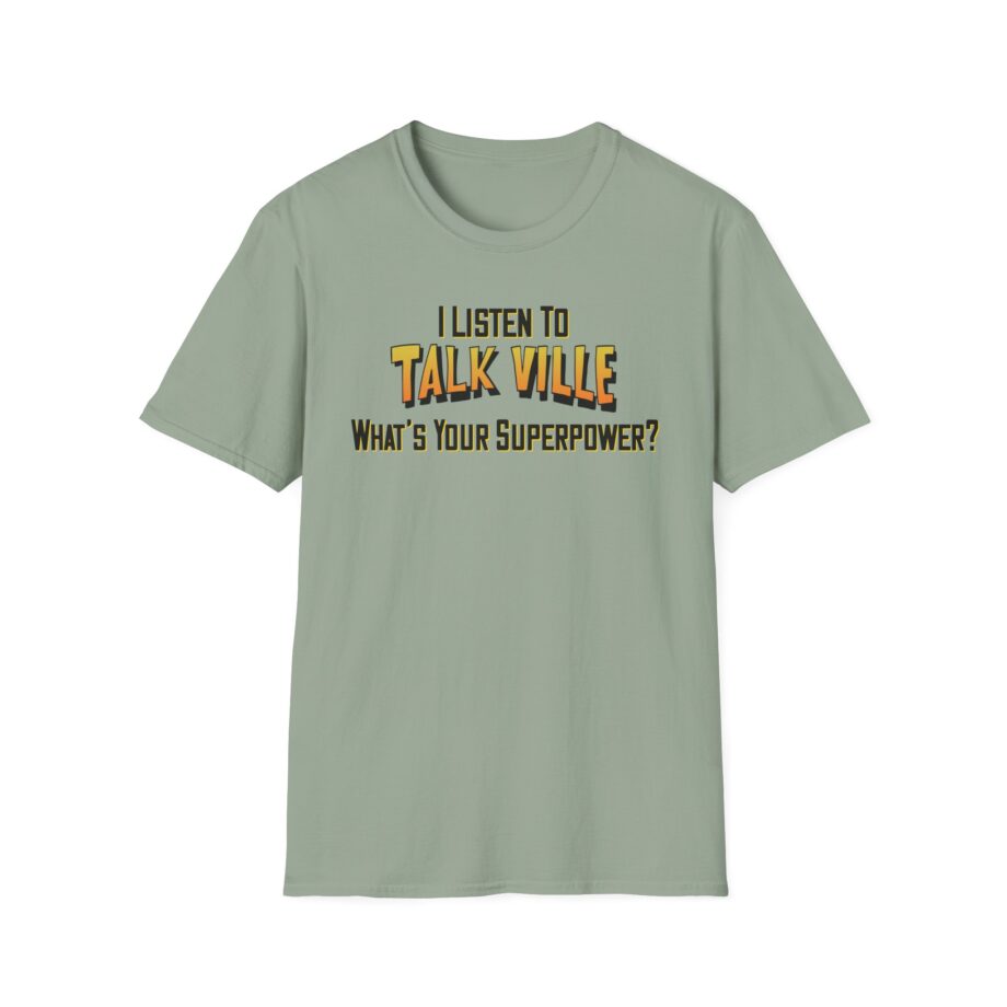 Talkville I Listen to Unisex Softstyle T-shirt