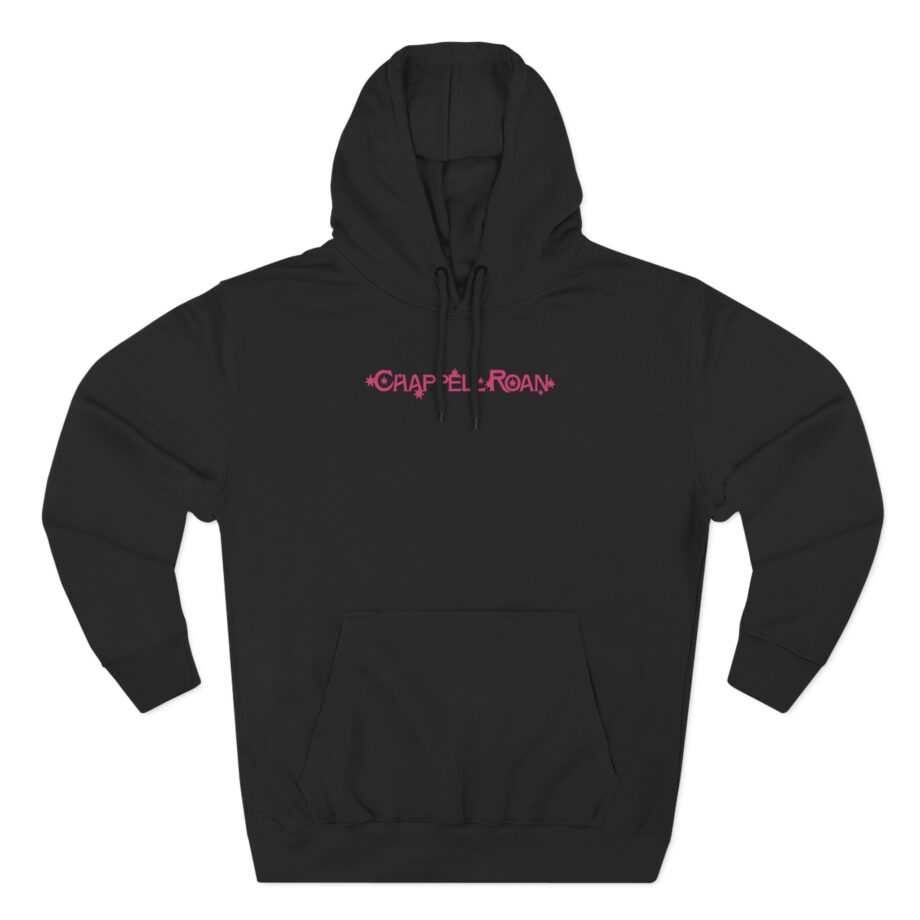 Chappell Roan  Black Three-Panel Fleece Hoodie