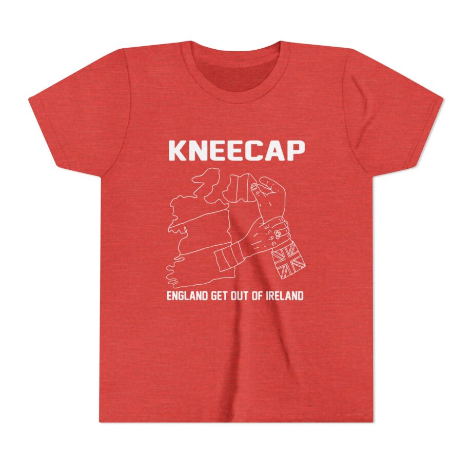 Kneecap England Get Out of Ireland Youth Short Sleeve Tee