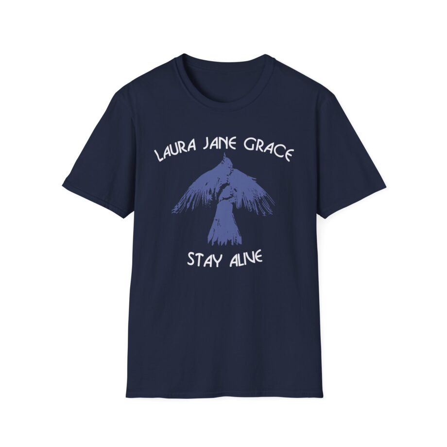Laura Jane Grace Stay Alive Unisex Softstyle T-shirt