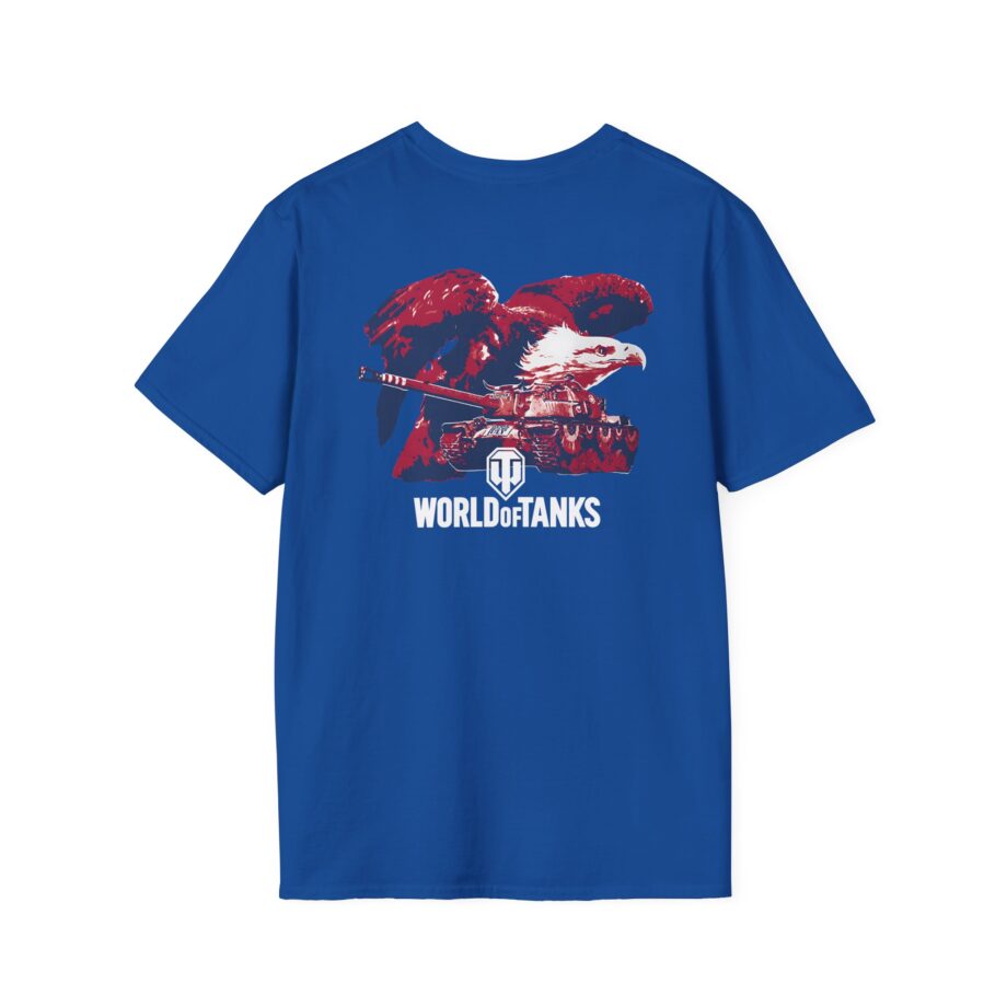 World of Tank Wot July 4th Eagle Unisex Softstyle T-Shirt