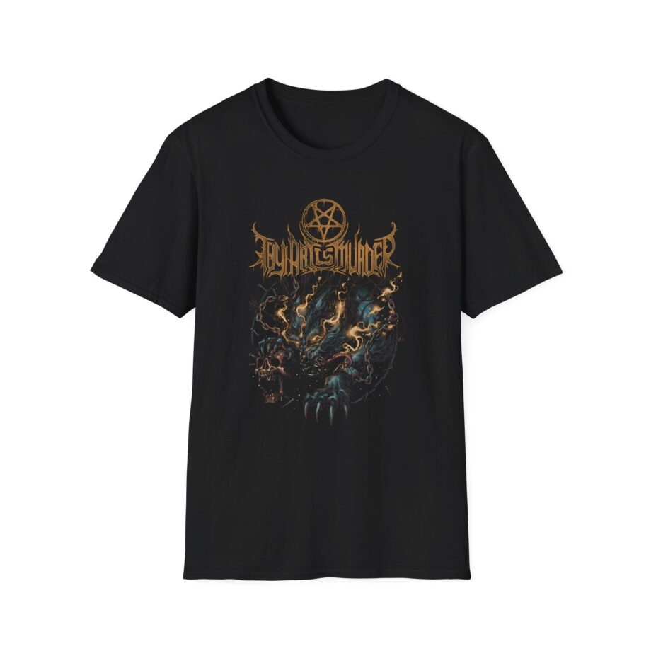 Thy Art is Murders Pagan Wolf Unisex Softstyle T-shirt