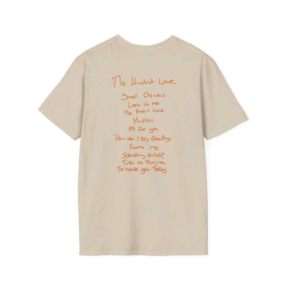 Dean Lewis Hardest Love Unisex Softstyle T-shirt