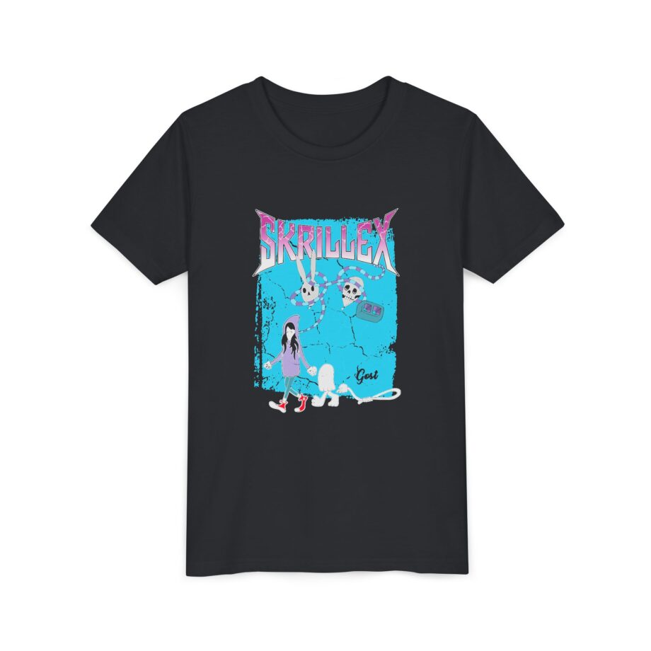 Skrillex Gost Album Cover Youth Short Sleeve Tee