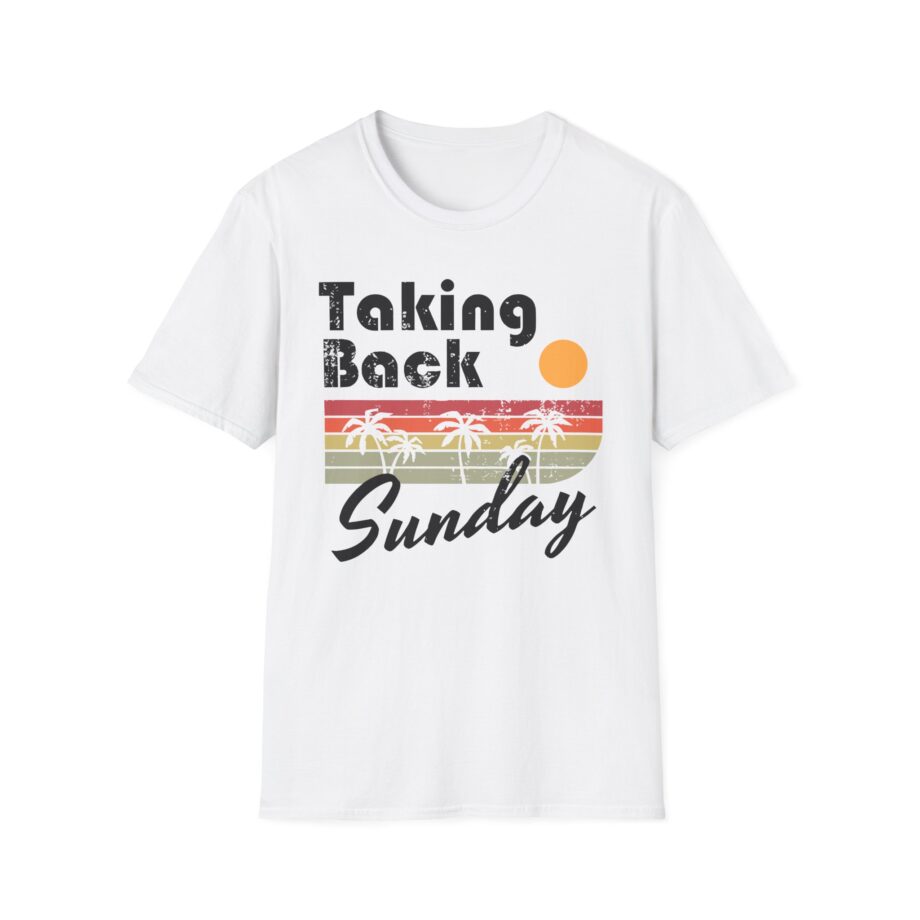 Taking Back Sunday Palm Raglan Unisex Softstyle T-shirt