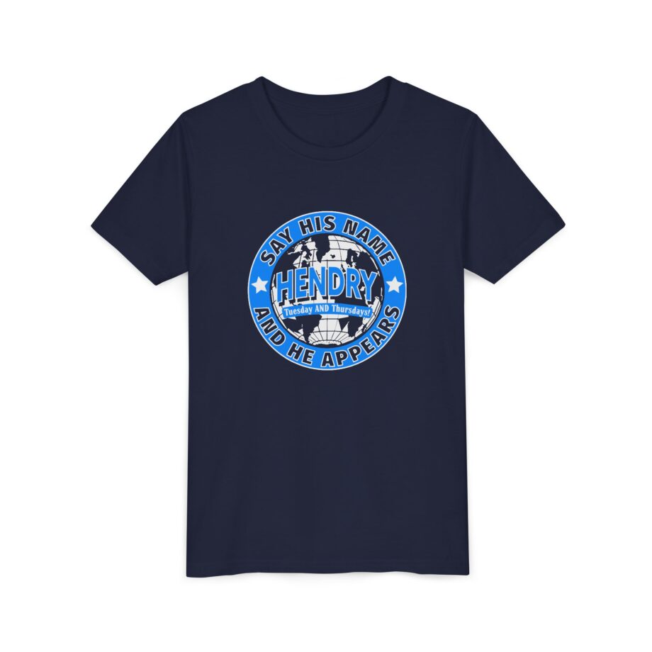 Say His Name Joe Hendry Youth Short Sleeve Tee
