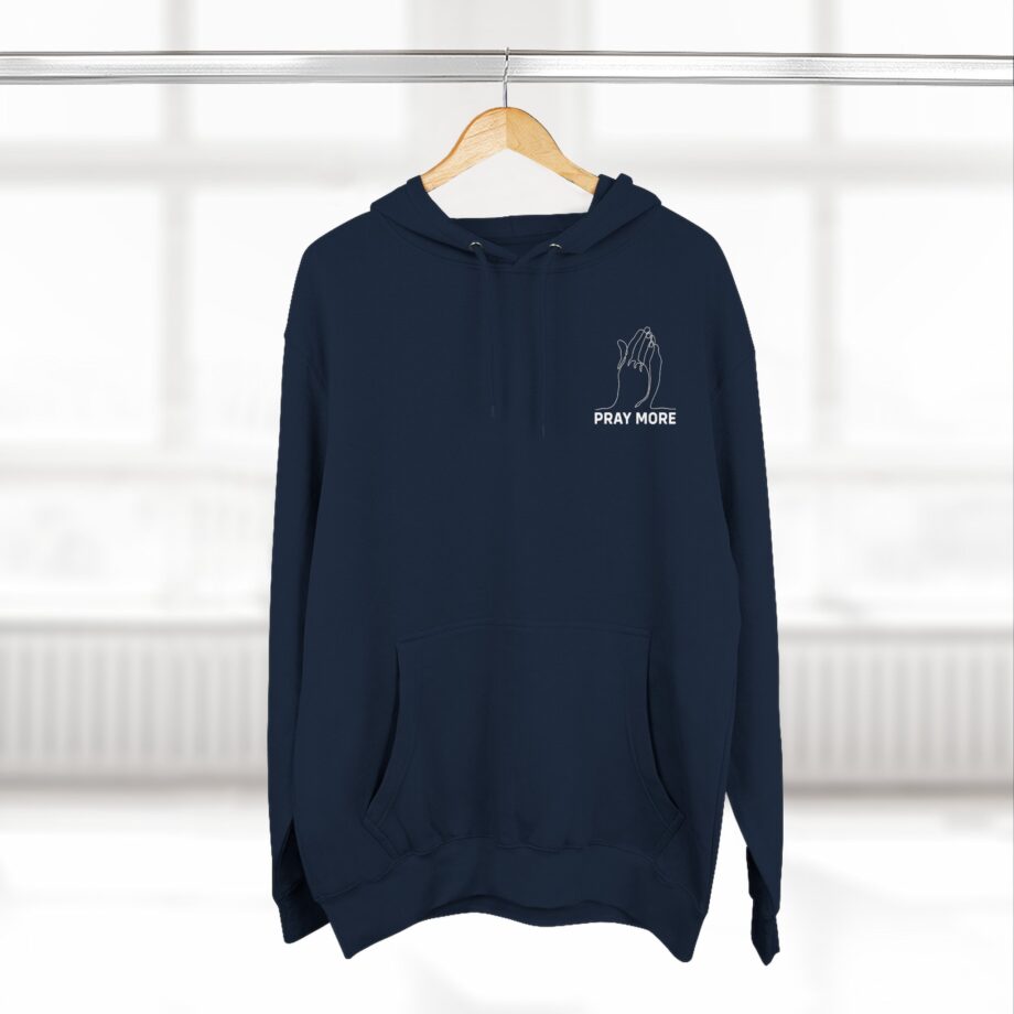 Roman Atwood Pray More Three-Panel Fleece Hoodie