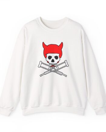 Jackass Camouflage Helmet Unisex Heavy Blend™ Crewneck Sweatshirt