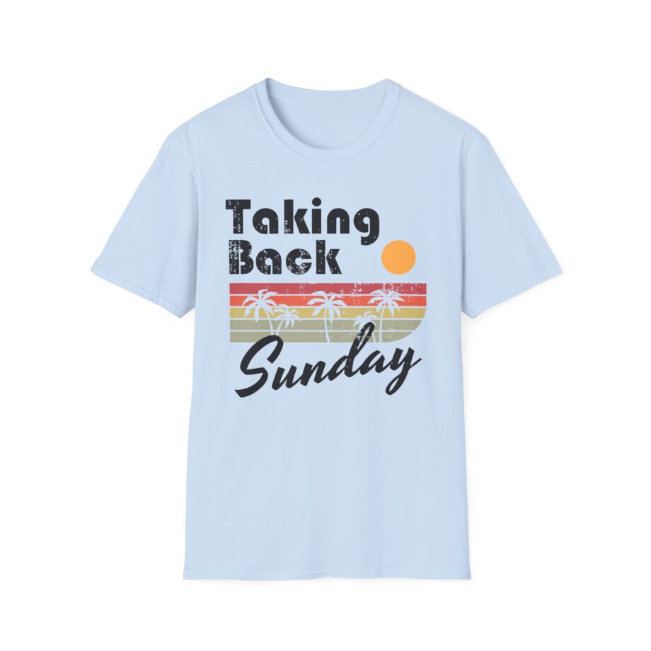 Taking Back Sunday Palm Raglan Unisex Softstyle T-shirt