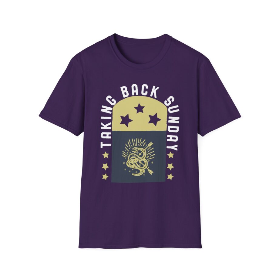 Taking Back Sunday Star Flag Unisex Softstyle T-shirt