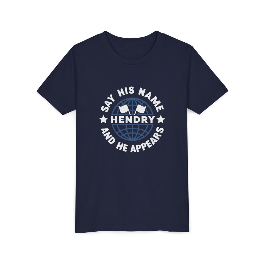 Say His Name Joe Hendry Youth Short Sleeve Tee
