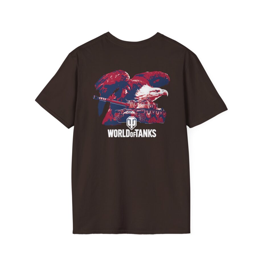 World of Tank Wot July 4th Eagle Unisex Softstyle T-Shirt