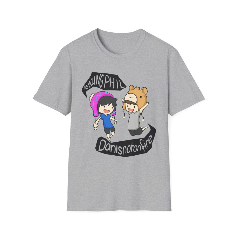 Dan and Phil Unisex Softstyle T-Shirt
