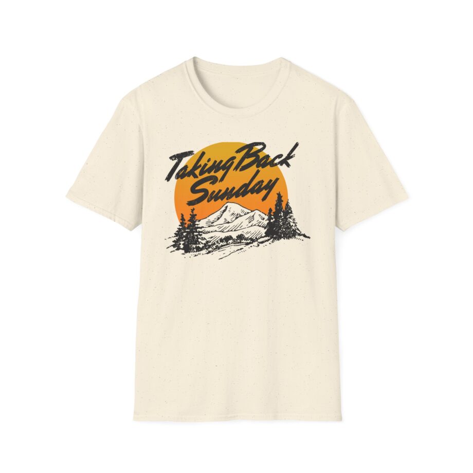 Taking Back Sunday Sunset Unisex Softstyle T-shirt