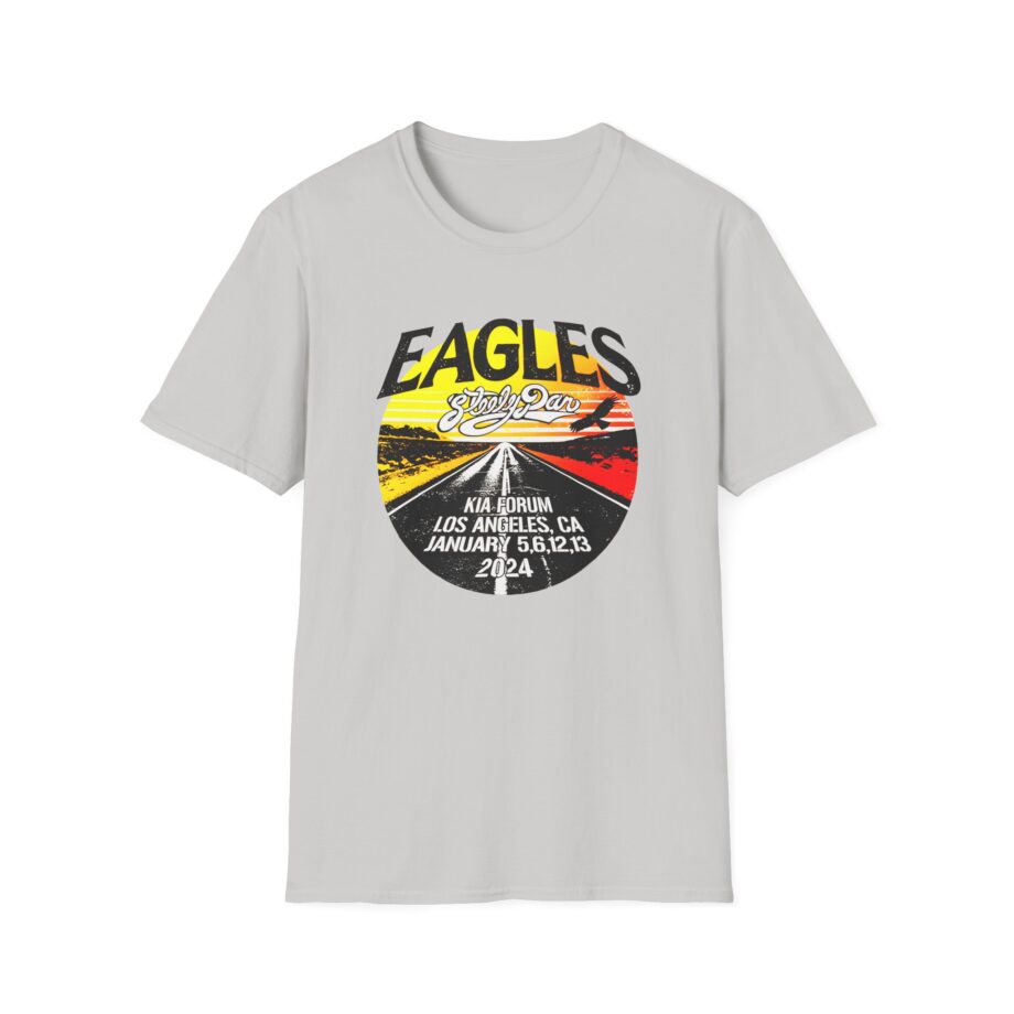 The Eagles The Long Goodbye 2024 Tour Los Angeles Unisex Softstyle T-Shirt