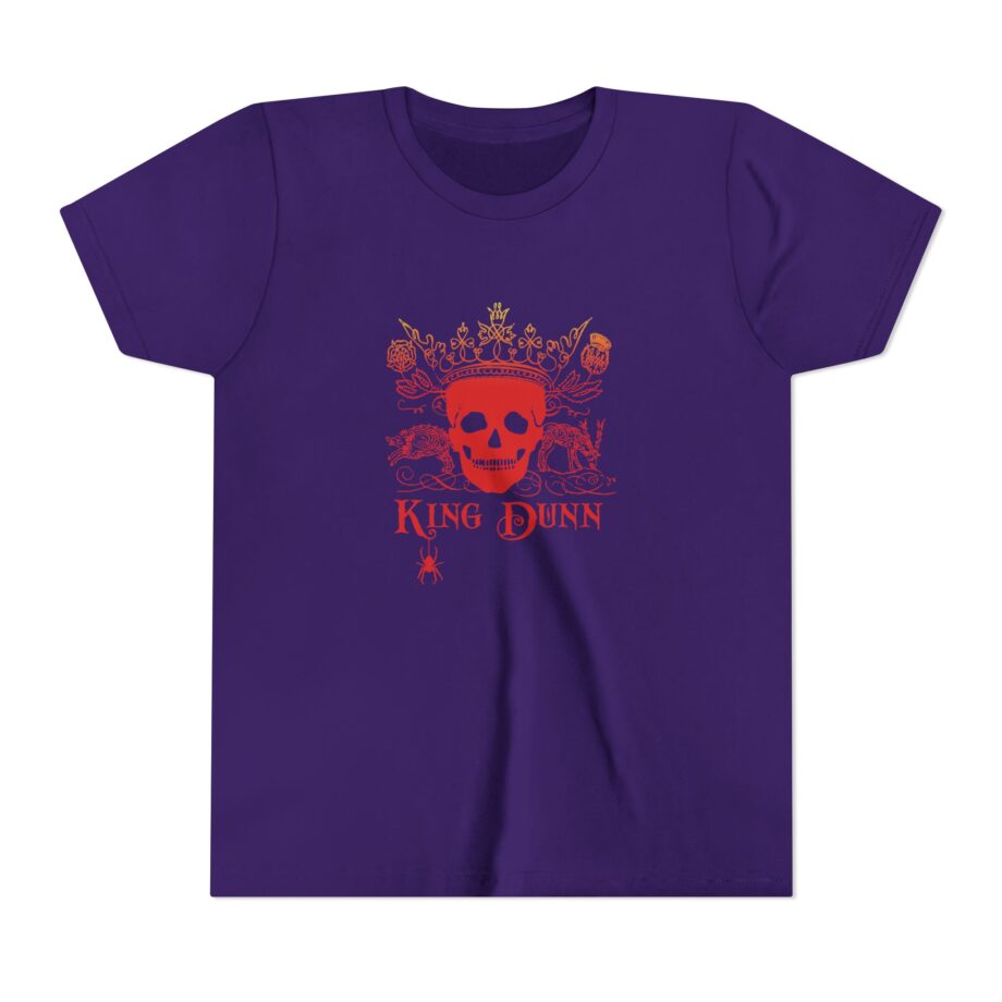 Melvins King Dunn Crown Skull Youth Short Sleeve Tee