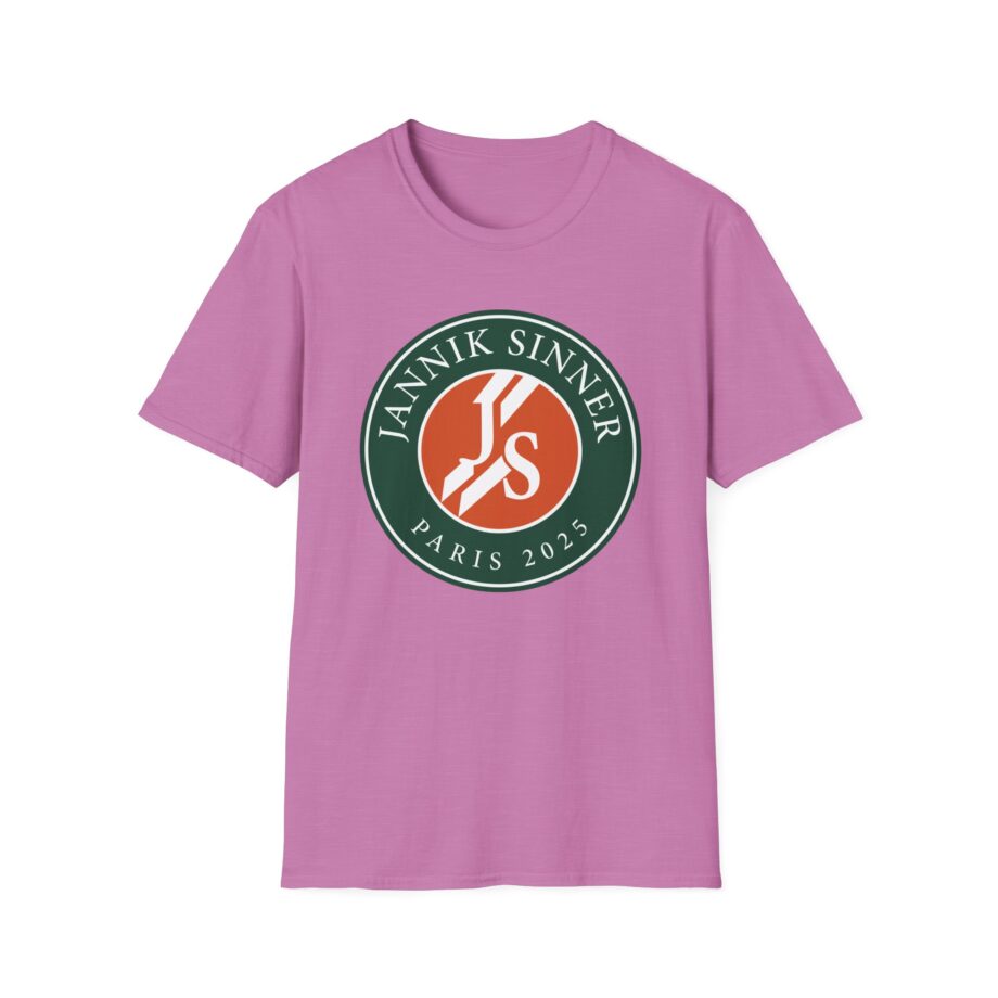 Jannik Sinner Paris 2025  Unisex Softstyle T-Shirt
