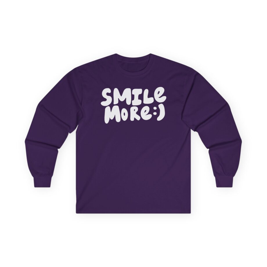 Roman Atwood Smile More Unisex Ultra Cotton Long Sleeve Tee