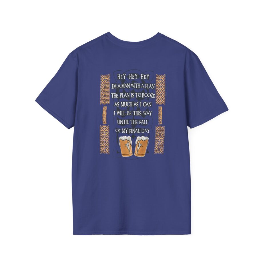 Korpiklaani a Man With a Plan Unisex Softstyle T-shirt