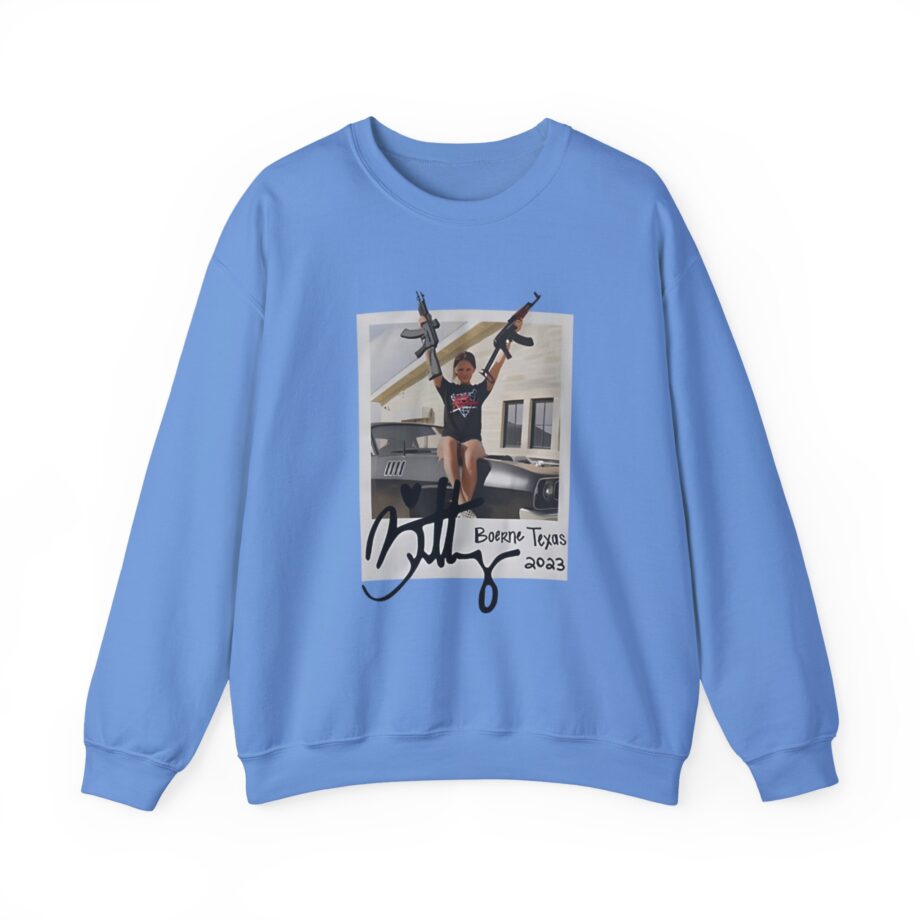 Roman Atwood Brittney in Texas Unisex Heavy Blend Crewneck Sweatshirt