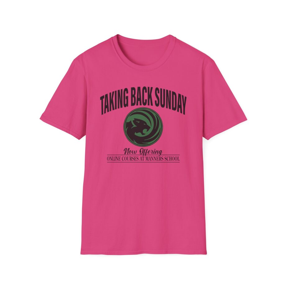 Taking Back Sunday Manners School Unisex Softstyle T-shirt