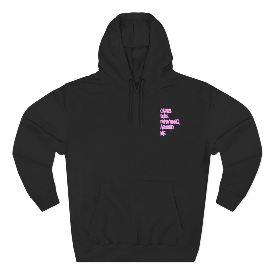 Method Man Carbs Rule Everything Around Me Three-Panel Fleece Hoodie