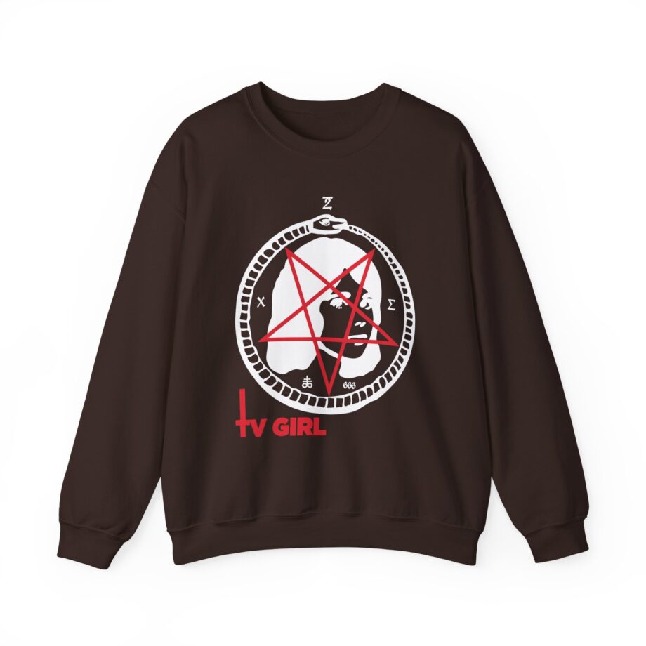 Tv Girl Unisex Heavy Blend Crewneck Sweatshirt