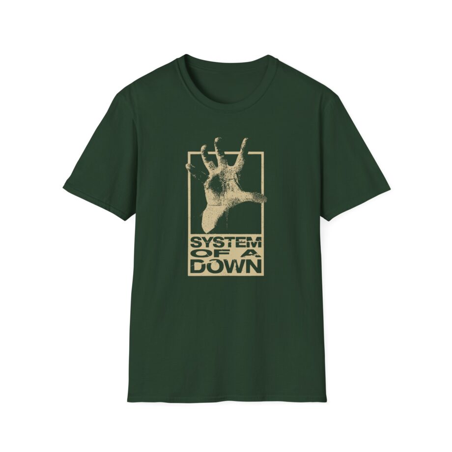 System of a Down Self-titled Outside the Box Unisex Softstyle T-Shirt
