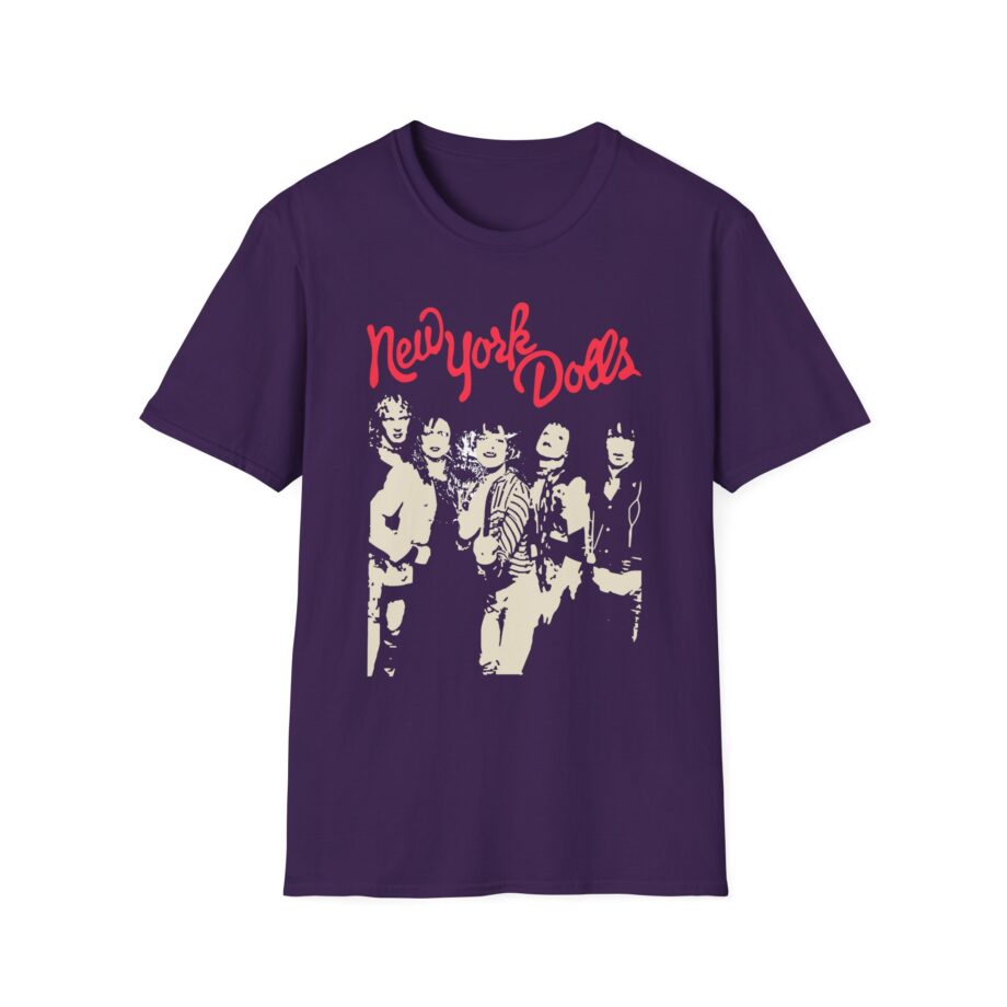 New York Dolls Trash Photo Unisex Softstyle T-shirt