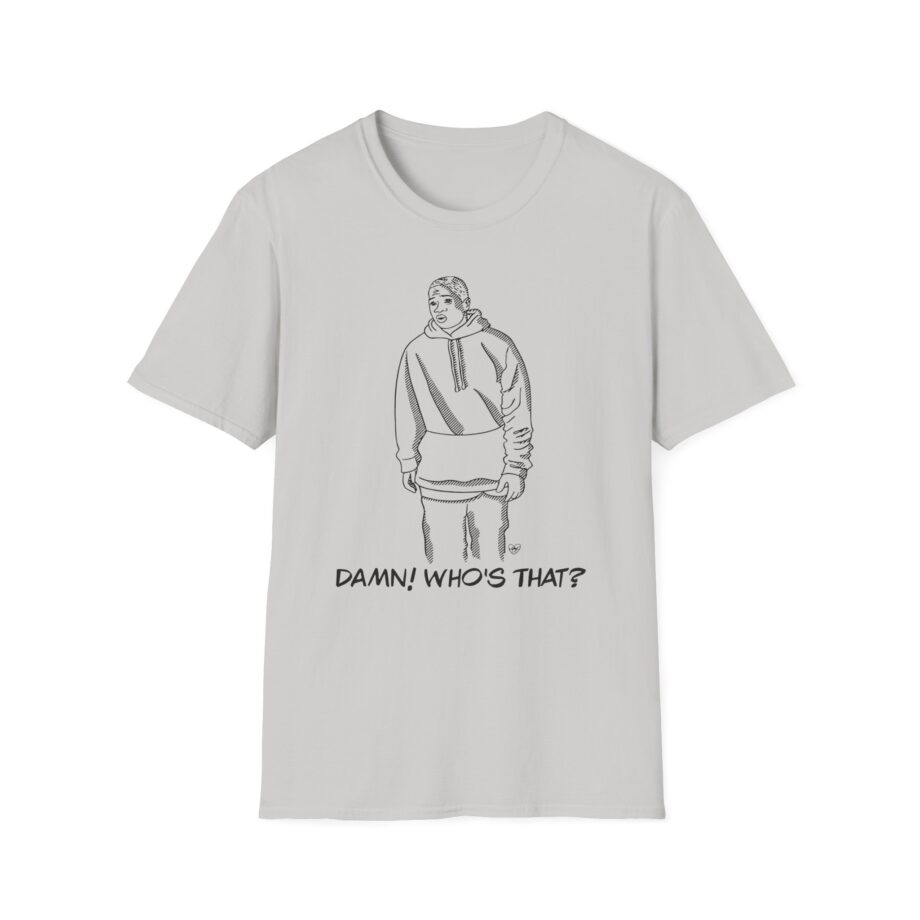 Talkville Damn! Who's That Unisex Softstyle T-shirt